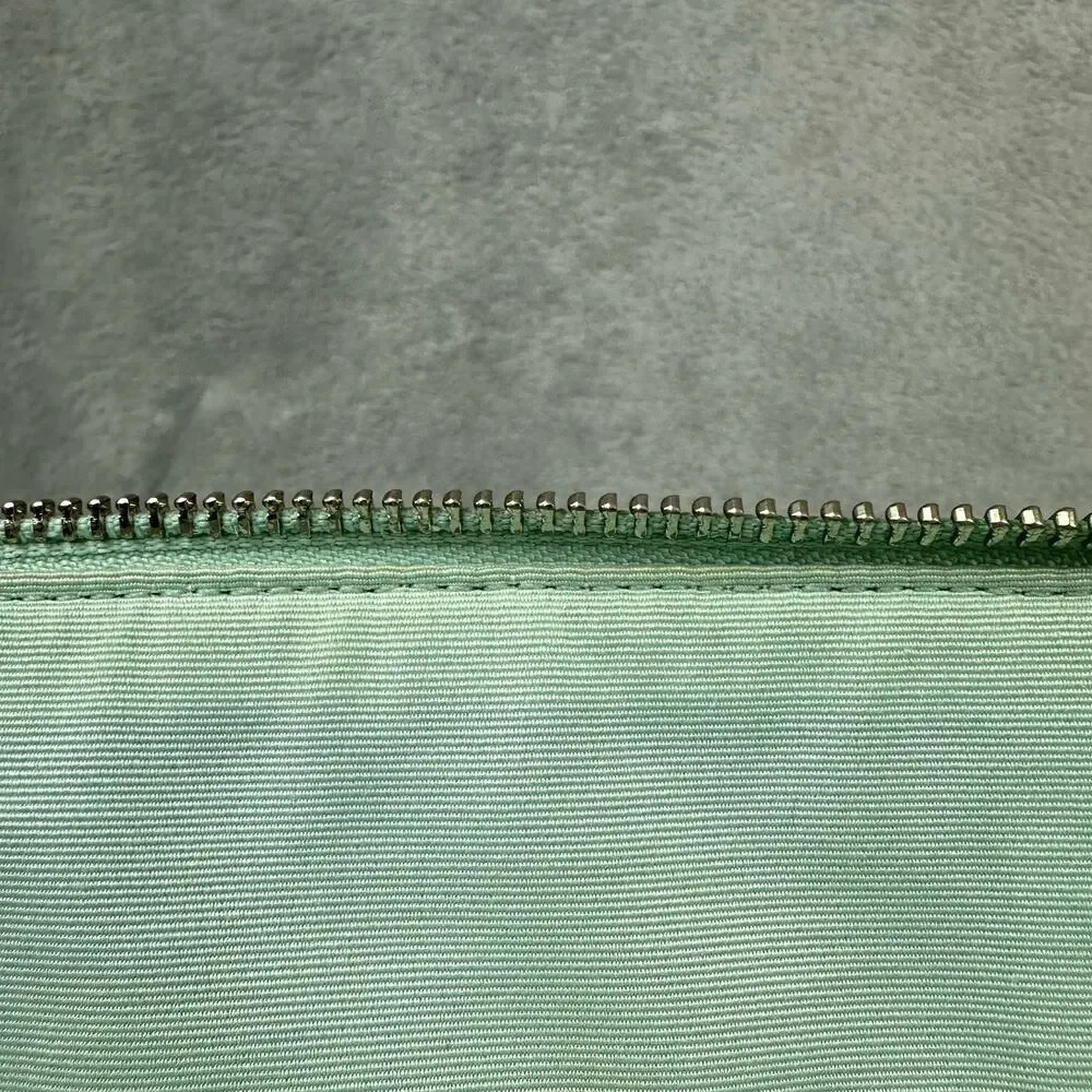 Coach Seaglass Mint Green Studded Sierra Satchel Bag With Crossbody Strap‎